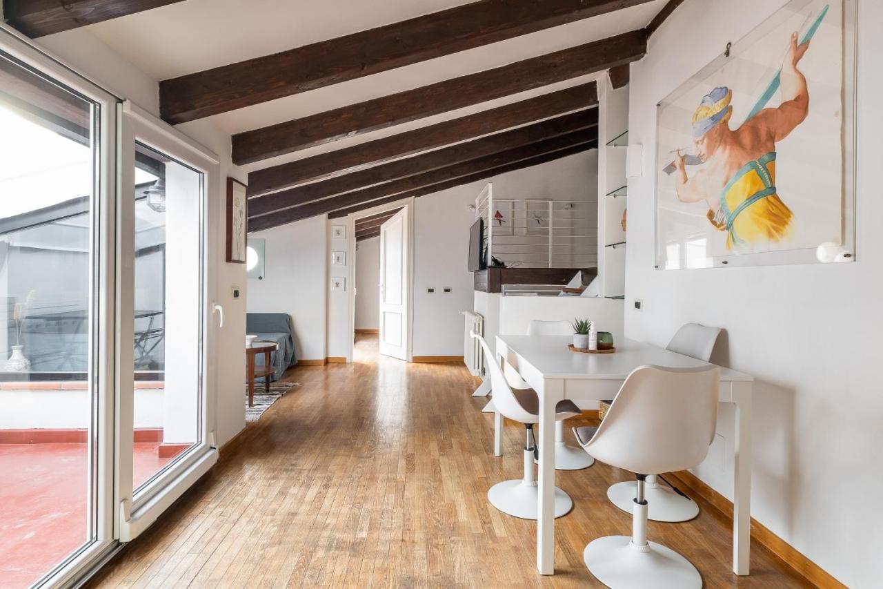 Loft Con 2 Terrazzi Nei Pressi Della Johns Hopkins University Bologna Exterior foto