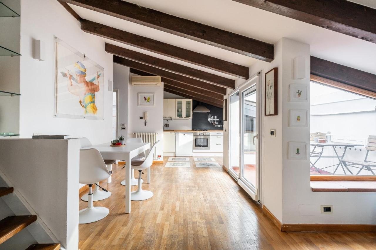 Loft Con 2 Terrazzi Nei Pressi Della Johns Hopkins University Bologna Exterior foto
